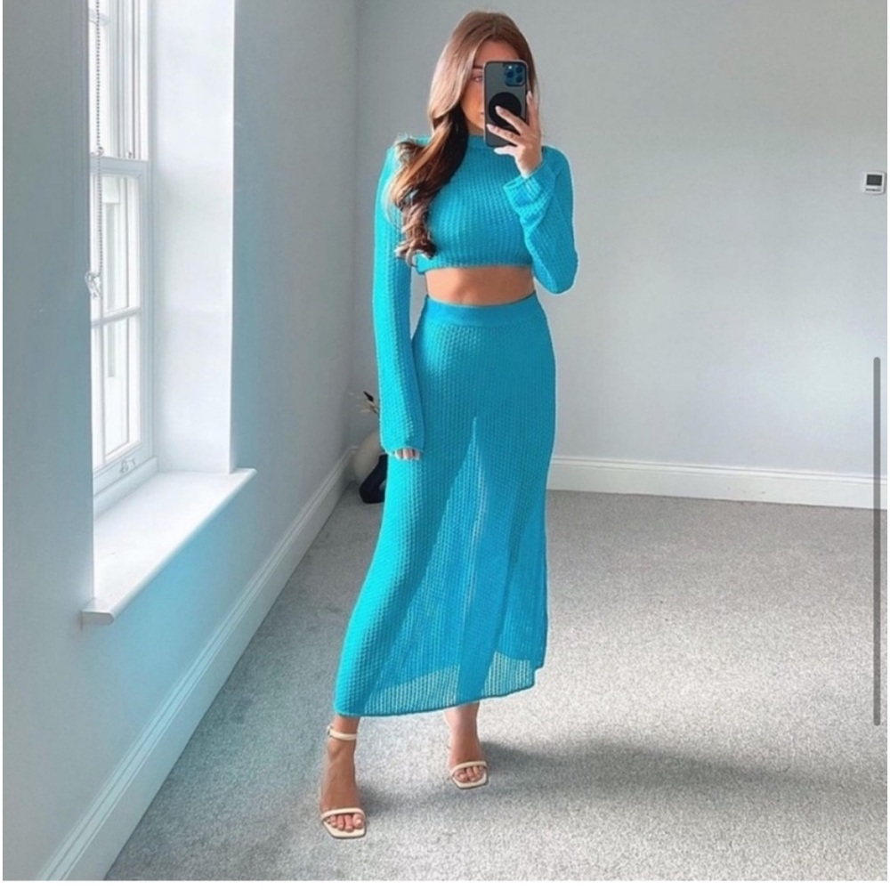 Zara viral blue set - Picture 10 of 13